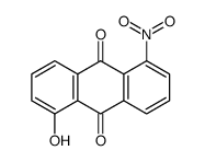1-hydroxy-5-nitroanthracene-9,10-dione Structure