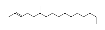 2,6-dimethylhexadec-2-ene结构式