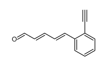 5-(o-ethynylphenyl)-2,4-pentadienal Structure