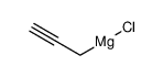 propargylmagnesium chloride Structure