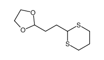 2-[2-(1,3-dithian-2-yl)ethyl]-1,3-dioxolane Structure
