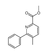 methyl 5-methyl-6-phenylpyridine-2-carboxylate结构式