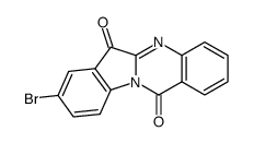 8-bromoindolo[2,1-b]quinazoline-6,12-dione Structure