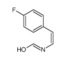 N-[2-(4-fluorophenyl)ethenyl]formamide Structure