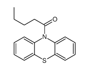 1-phenothiazin-10-ylpentan-1-one结构式