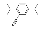 2,5-diisopropyl-benzonitrile结构式
