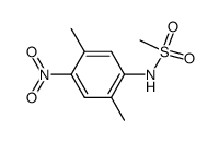 N-(2,5-dimethyl-4-nitrophenyl)methanesulfonamide结构式