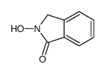 2-hydroxy-3H-isoindol-1-one结构式