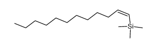 (Z)-1-(trimethylsilyl)dodec-1-ene Structure