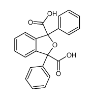 1,3-Diphenyl-1,3-phthalandicarboxylic Acid Structure