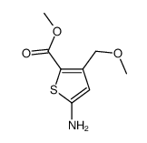 2-Thiophenecarboxylicacid,5-amino-3-(methoxymethyl)-,methylester(9CI) picture