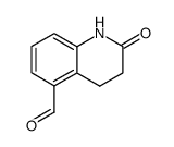 2-oxo-1,2,3,4-tetrahydroquinoline-5-carbaldehyde Structure