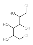 1,6-Dichloro-1, 6-dideoxymannitol结构式