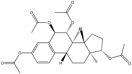 1,3,5(10)-Estratriene-3,6α,7β,17β-tetrol tetraacetate picture