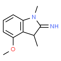 2H-Indol-2-imine,1,3-dihydro-4-methoxy-1,3-dimethyl-(9CI) structure