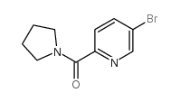 (5-Bromopyridin-2-yl)(pyrrolidin-1-yl)methanone Structure