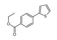 4-(2-Thienyl)benzoic acid ethyl ester结构式