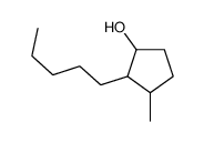 3-methyl-2-pentylcyclopentan-1-ol结构式