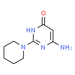 6-Amino-2-piperidin-1-ylpyrimidin-4(3H)-one Structure