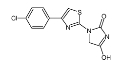 1-(4-(p-Chlorophenyl)-2-thiazolyl)hydantoin picture