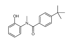 4-tert-butyl-N-(2-hydroxyphenyl)-N-methylbenzamide结构式