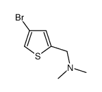 1-(4-bromothiophen-2-yl)-N,N-dimethylmethanamine Structure