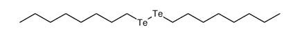 dioctyl ditelluride Structure
