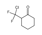 2-(chlorodifluoromethyl)cyclohexan-1-one结构式