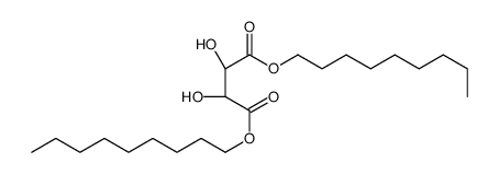 dinonyl (2R,3R)-2,3-dihydroxybutanedioate结构式