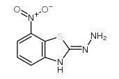 2(3H)-Benzothiazolone,7-nitro-,hydrazone(9CI) structure