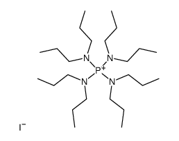 tetrakis(dipropylamino)phosphonium iodide Structure