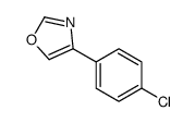 4-(4-氯苯基)噁唑结构式