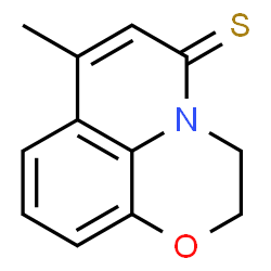 5H-Pyrido[1,2,3-de]-1,4-benzoxazine-5-thione,2,3-dihydro-7-methyl-结构式