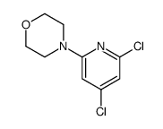 4-(4,6-dichloropyridin-2-yl)morpholine Structure