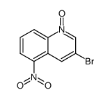 3-bromo-5-nitro-quinoline-1-oxide Structure