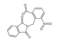 N-(2,6-dinitro-benzyl)-phthalimide结构式