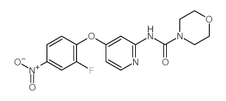 N-[4-(2-Fluoro-4-nitrophenoxy)pyridin-2-yl]morpholine-4-carboxamide picture