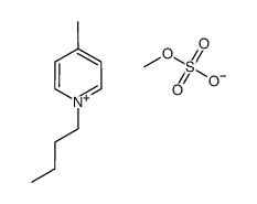 1-butyl-4-methylpyridinium methylsulfate Structure