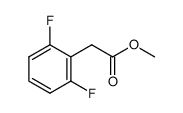 methyl 2-(2,6-difluorophenyl)acetate structure