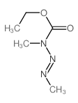 2-Triazene-1-carboxylic acid, 1-methyl-, ethyl ester结构式