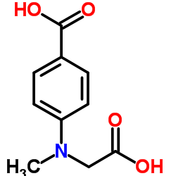 4-[(Carboxymethyl)(Methyl)Amino]Benzoic Acid Structure