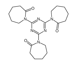 1-[4,6-bis(2-oxoazepan-1-yl)-1,3,5-triazin-2-yl]azepan-2-one Structure