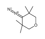 4-diazo-3,3,5,5-tetramethyloxane结构式