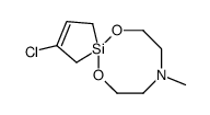 3-chloro-9-methyl-6,12-dioxa-9-aza-5-silaspiro[4.7]dodec-2-ene Structure