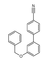 3'-(BENZYLOXY)[1,1'-BIPHENYL]-4-CARBONITRILE Structure