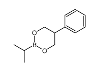 5-phenyl-2-propan-2-yl-1,3,2-dioxaborinane Structure