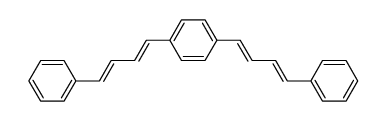 trans,s-trans-1,4-bis(4-phenyl-1,3-butadienyl)benzene Structure