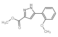 5-(2-METHOXY-PHENYL)-2H-PYRAZOLE-3-CARBOXYLIC ACID METHYL ESTER picture