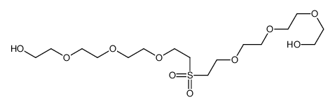 2-[2-[2-[2-[2-[2-[2-(2-hydroxyethoxy)ethoxy]ethoxy]ethylsulfonyl]ethoxy]ethoxy]ethoxy]ethanol Structure