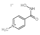 4-HYDROXYCARBAMOYL-1-METHYLPYRI-DINIUM IODIDE结构式